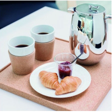 Набор фарфоровых стаканов в пробковом подстаканнике TABLE TOP 0,3 л, 2 шт Bodum