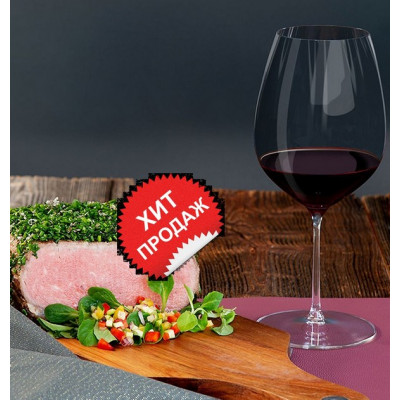 Бокал для красного вина_CABERNET/MERLOT 0,834л 0884/0_ PERFORMANCE RESTAURANT Riedel