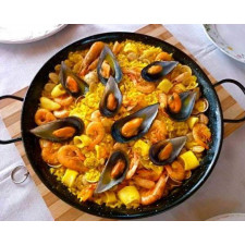 Порционная мини-сковорода эмалированная 22 см с двумя ручками (все виды плит) PAELLA VALENCIANA Garc