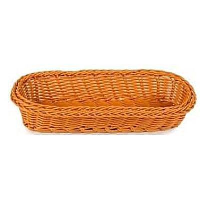 Корзинка  для столовых приборов коричневая, Китай 27*12*6см