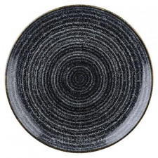 Тарелка 28,8см STUDIO PRINTS HOMESPUN Charcoal Black