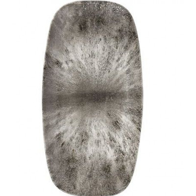 Блюдо прямоугольное 35,5x24,5см STUDIO PRINTS RAKU Quartz Black