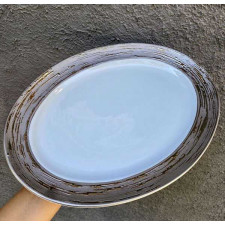 Блюдо овальное  35х26см (ARGENTATUS)