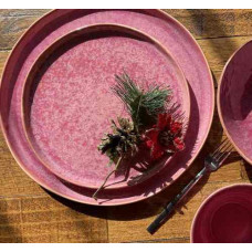 Тарелка 27 см Pink (керамика)