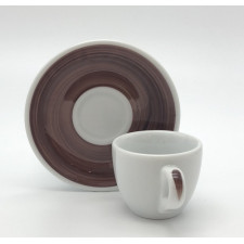 Блюдце espresso 12 см Brown Ancap