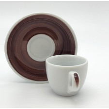 Чашка espresso 75 мл Brown stroke B Ancap