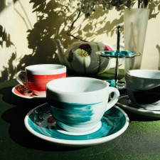 Чашка cappuccino 180 мл Green Teal Ancap