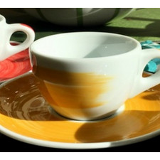 Чашка cappuccino 180 мл Yellow Ancap