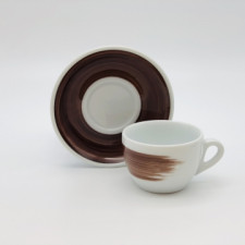 Чашка cappuccino 180 мл Brown Ancap