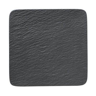 Тарелка квадратная 32x32см The Rock Black(10-4239-2680) V&B