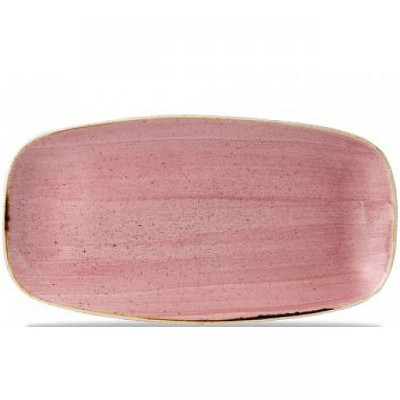 Блюдо прямоугольное 35.5X18.9см  Stonecast Petal Pink  Churchill ПОД ЗАКАЗ упаковка-6шт