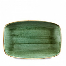 Блюдо прямоугольное 30*19,9см Stonecast Samphire Green Churchill ПОД ЗАКАЗ упаковка-6шт