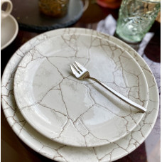 Тарелка круглая 28,8см Studio Prints Kintsugi Agate Grey ПОД ЗАКАЗ упаковка-12шт Тарелка круглая 28,8см Studio Prints Kintsugi Agate Grey ПОД ЗАКАЗ упаковка-12шт