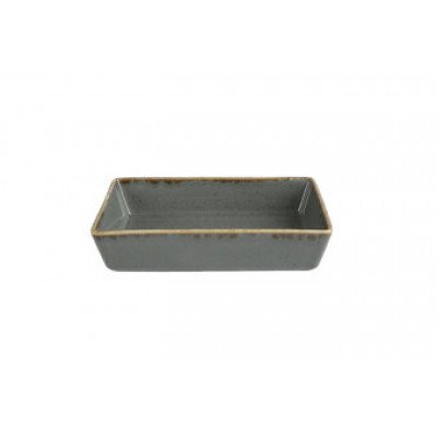 SIDINA Dark Gray" Салатник прямоугольный 130 мм