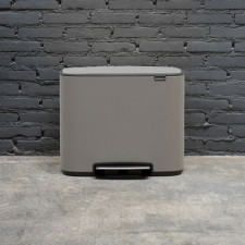 Бак для мусора с педалью Bo Pedal Bin,  3 x 11 л ;  54см*44см*h37