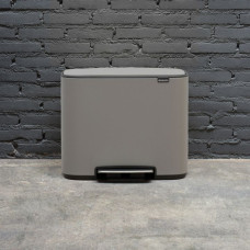 Бак для мусора с педалью Bo Pedal Bin,  3 x 11 л ;  54см*44см*h37