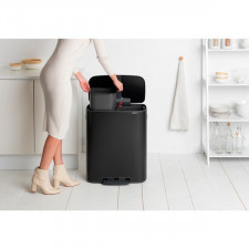 Бак для мусора с педалью Bo Pedal Bin 2х30 л  54*36.5*h65,5