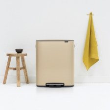 Бак для мусора с педалью Bo Pedal Bin 2х30 л  54*36.5*h65,5