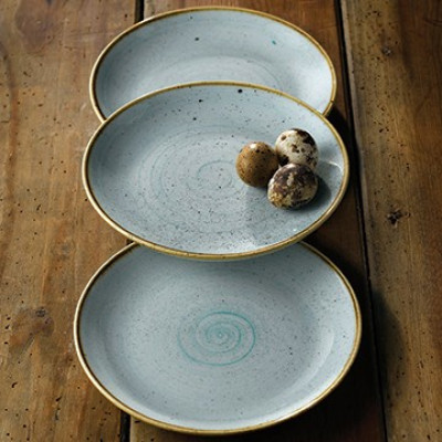 Тарелка 16,5см STONECAST Duck Egg Blue