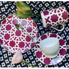 MOROCCO FUCHSIA Тарелка плоская 20 см