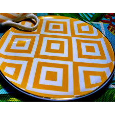 MOROCCO YELLOW Тарелка 28см