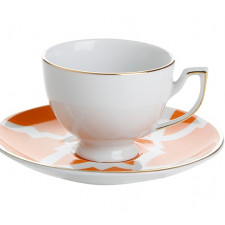 MOROCCO ORANGE Чашка 170 мл с блюдцем
