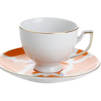 MOROCCO ORANGE Чашка 170 мл с блюдцем