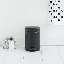 Бак для мусора NewIcon Pedal Bin 3 л d-235 h 27, ведро-пластик