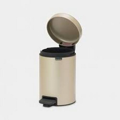 Бак для мусора NewIcon Pedal Bin 3 л d-235 h 27, ведро-пластик
