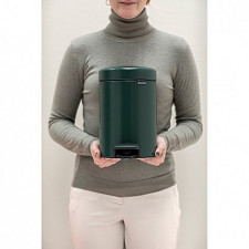 Бак для мусора NewIcon Pedal Bin 3 л d-235 h 27, ведро-пластик