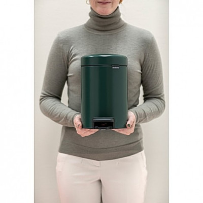 Бак для мусора NewIcon Pedal Bin 3 л d-235 h 27, ведро-пластик