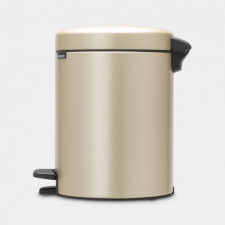 Бак для мусора NewIcon Pedal Bin 5 л , d.27 h 29, ведро-пластик