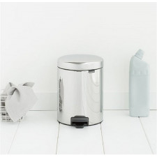 Бак для мусора с педалью NewIcon Pedal Bin 5 л ,d.27 h 29 ,ведро-металл