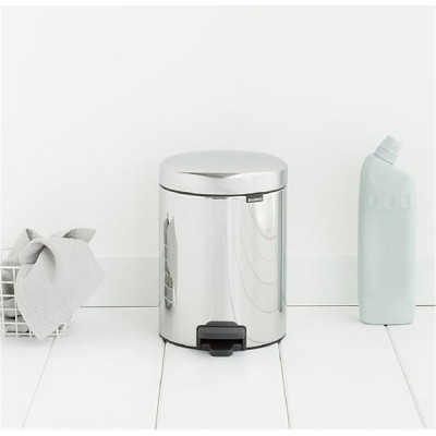 Бак для мусора с педалью NewIcon Pedal Bin 5 л ,d.27 h 29 ,ведро-металл
