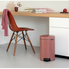 Бак для мусора NewIcon Pedal Bin,12 л  ведро-пластик d 33,2см, h 41,2см
