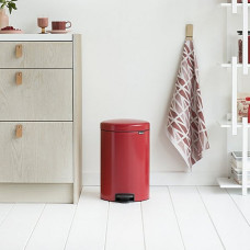 Бак для мусора NewIcon Pedal Bin 20 л. Пластиковое ведро, d43 h 41 Бак для мусора NewIcon Pedal Bin 20 л. Пластиковое ведро, d43 h 41