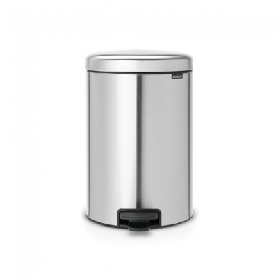 Бак для мусора NewIcon Pedal Bin 20 л. Пластиковое ведро, d43 h 41