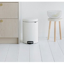 Бак для мусора NewIcon Pedal Bin 20 л. Пластиковое ведро, d43 h 41