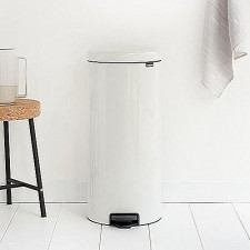 Бак для мусора NewIcon Pedal Bin с педалью 30 л, d38* h68, ведро-пластик