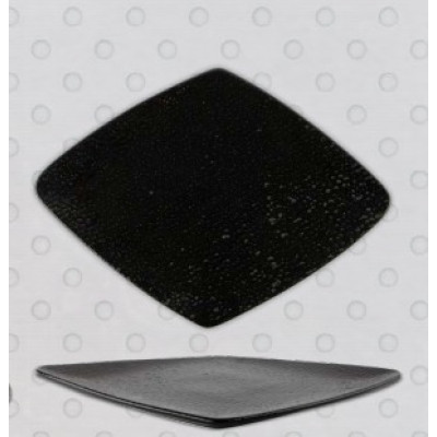 Блюдо прямоугольное 340 мм"Black Moss Alumilite"  
