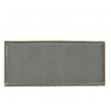 "SIDINA  Dark Gray" Блюдо прямоугольное 350х160 мм