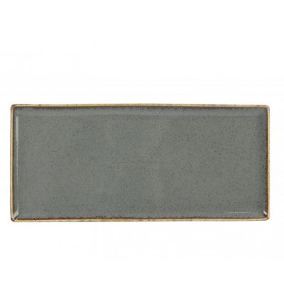 "SIDINA  Dark Gray" Блюдо прямоугольное 350х160 мм