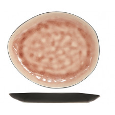 Тарелка овальная, 27х23 см, Laguna old rose COSY TRENDY