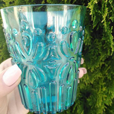Стакан sanplastic BLUE SEA,375мл,8/10см