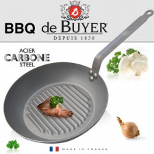 Сковорода-гриль 26см CARBONE PLUS de Buyer