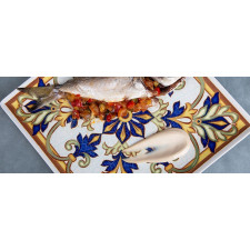 Тарелка квадратная 21x21см  BIZANCIO