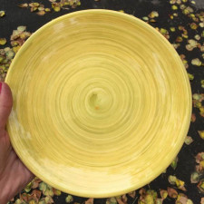 Тарілка мілка 22 см, TURBOLINO Yellow, COSY TRENDY