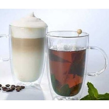 Чашки высокие 12 см, 390 мл 2шт      ARTESANO BARISTA 