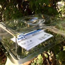 Поднос прямоугольный с крышкой 24х19см APS