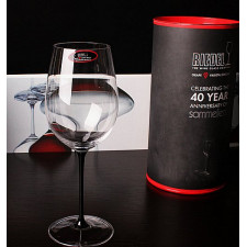 Бокал BLACK TIE для красного вина 4100/00 Bordeaux Grand Cru 0,86 л черн.ножка, подарочная упаковка